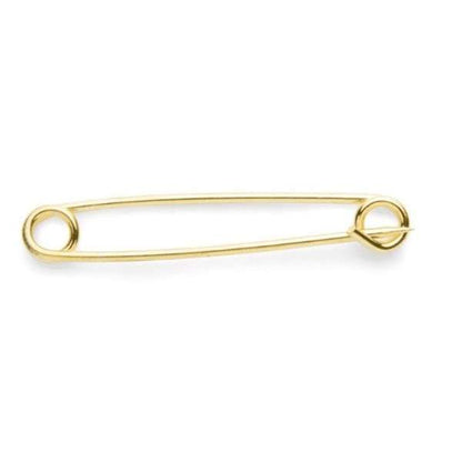 Shires Plain Plated Stock Pin Gold
