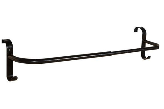Stubbs Extendable Hook-On Rug Rail Black S8895