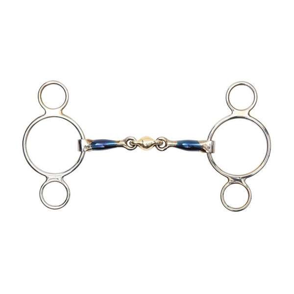 Shires Sweet Iron Two Ring Gag With Loz