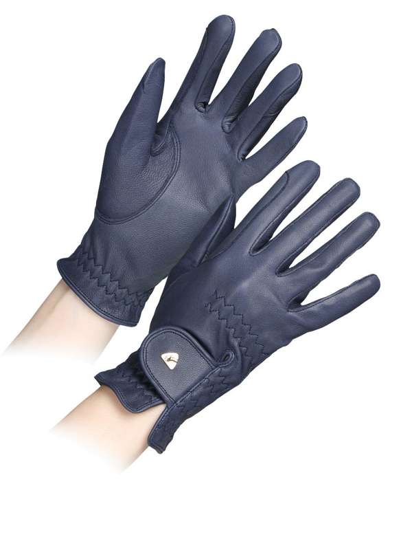 Shires Aubrion Leather Riding Gloves