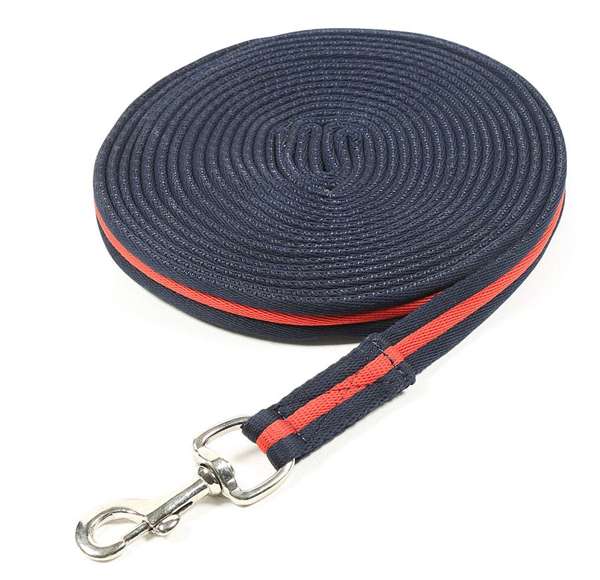 Shires Cushion Web Lunge Line 8 Metre