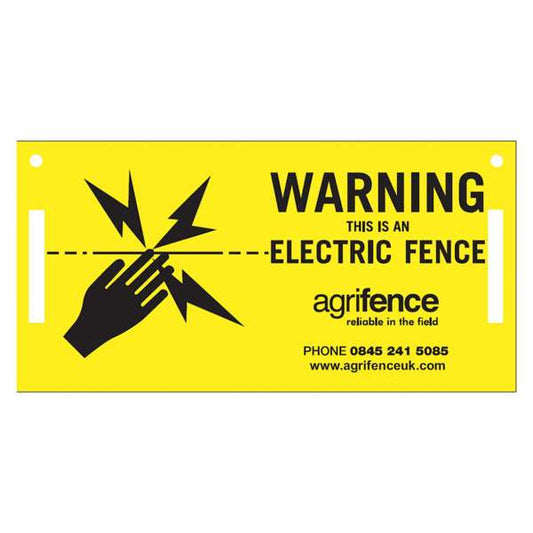 Agrifence Warning Signs 5 Pack