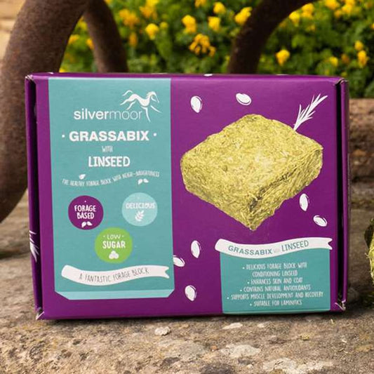 Lillidale Silvermoor Grassabix With Linseed 1kg