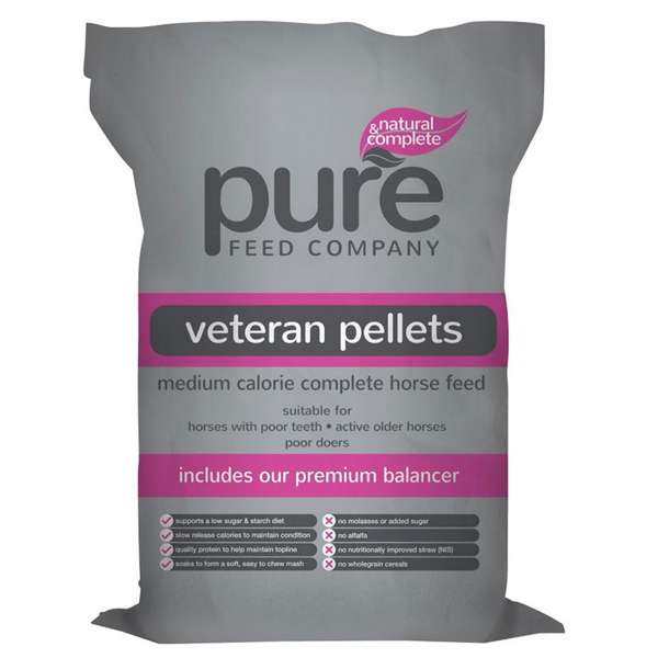 Pure Feed Company Pure Veteran Pellets 15kg