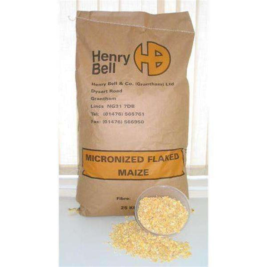 Henry Bell Micronised Flaked Maize 20kg