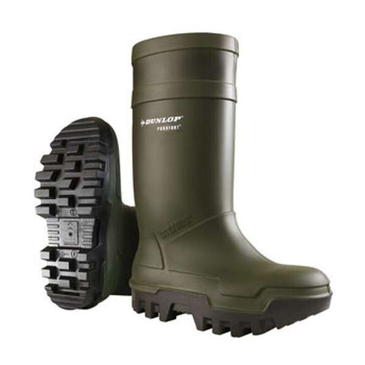 Dunlop Purofort Thermo Plus Safety Green/Brown