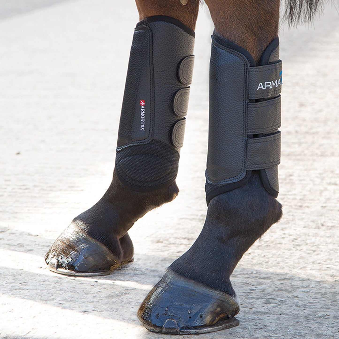 Shires Arma Cross Country Boots Hind Black
