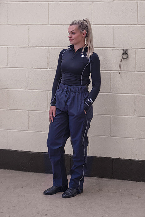 Woof Wear All Season Waterproof Riding Trousers Navy