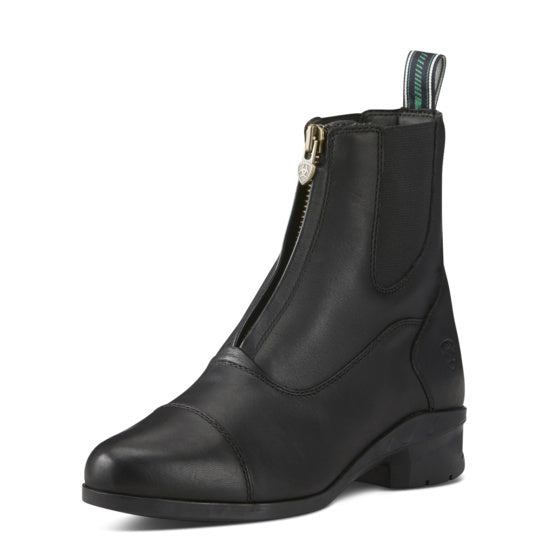 Ariat Womens Heritage IV Zip Paddock Boot Black