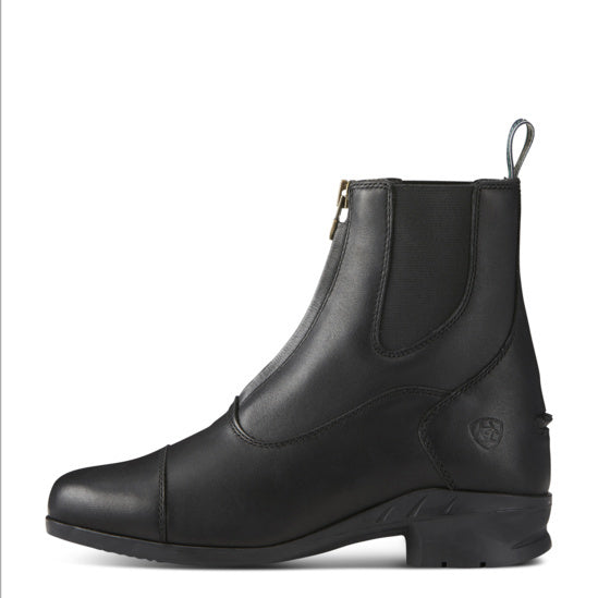 Ariat Womens Heritage IV Zip Paddock Boot Black