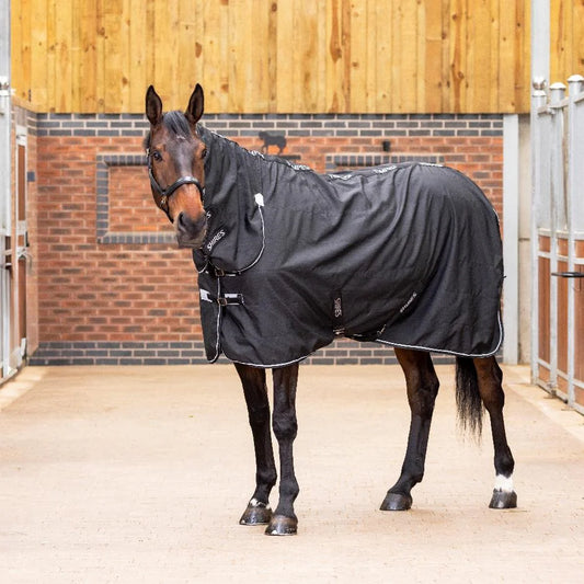 Shires Tempest Plus Lite 0g Stable Rug Black