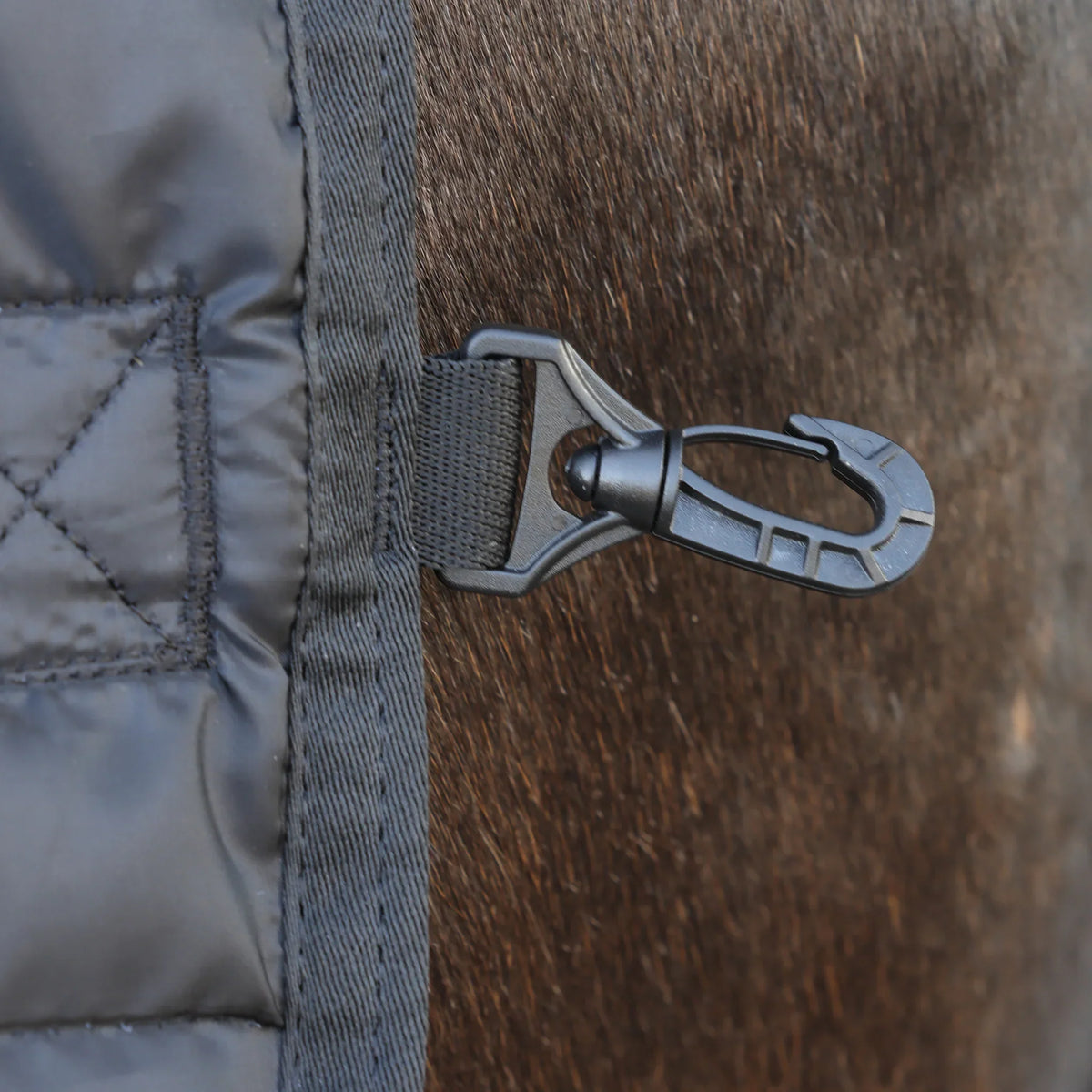 Shires Tempest WarmaRug 50g Turnout Rug Liner Black view 4