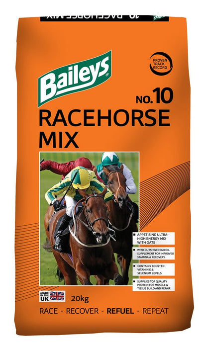 Baileys No.10 Racehorse Mix 20kg -  Free P&P