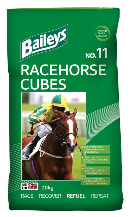 Baileys No.11 Racehorse Cubes 20kg -  Free P&P