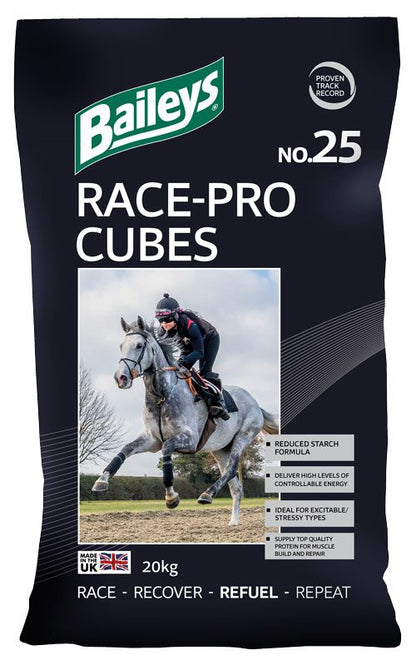 Baileys No.25 Race-Pro Cubes 20kg - Free P&P