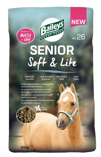 Baileys No. 26 Senior Soft and Lite 20kg  - Free P&P