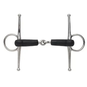 Shires Soft Rubber Covered Full Cheek Snaffle
