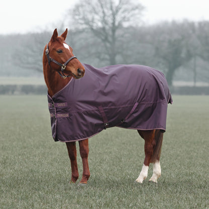 Shires Typhoon 100g Turnout Rug Black Cherry