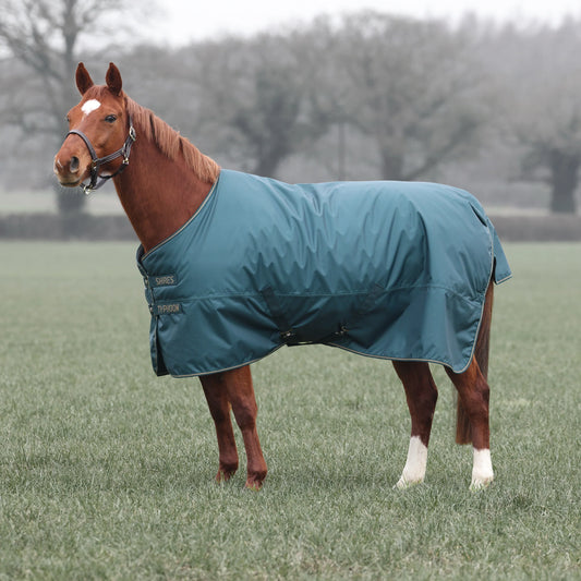 Shires Typhoon 200g Turnout Rug Green
