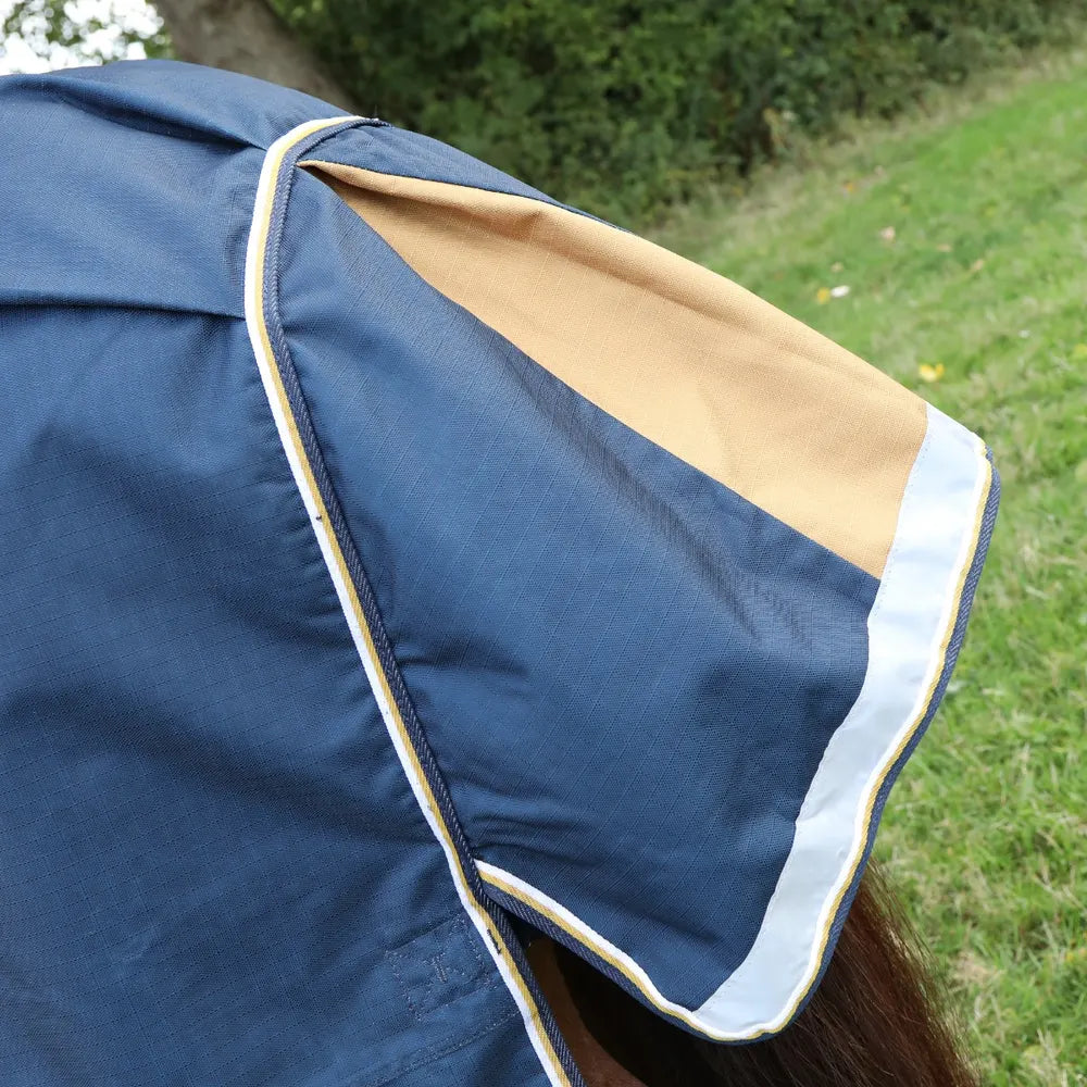 Shires Highlander Plus Lite Turnout Rug Navy