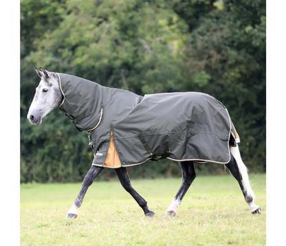 Shires Highlander Plus 50g Combo Turnout Rug Green
