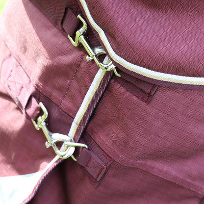 Shires Highlander Plus 100g Turnout Rug Maroon