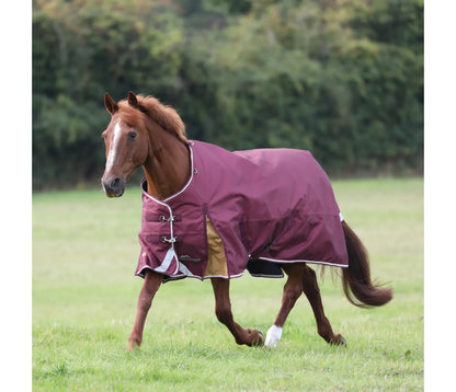Shires Highlander Plus 100g Turnout Rug Maroon
