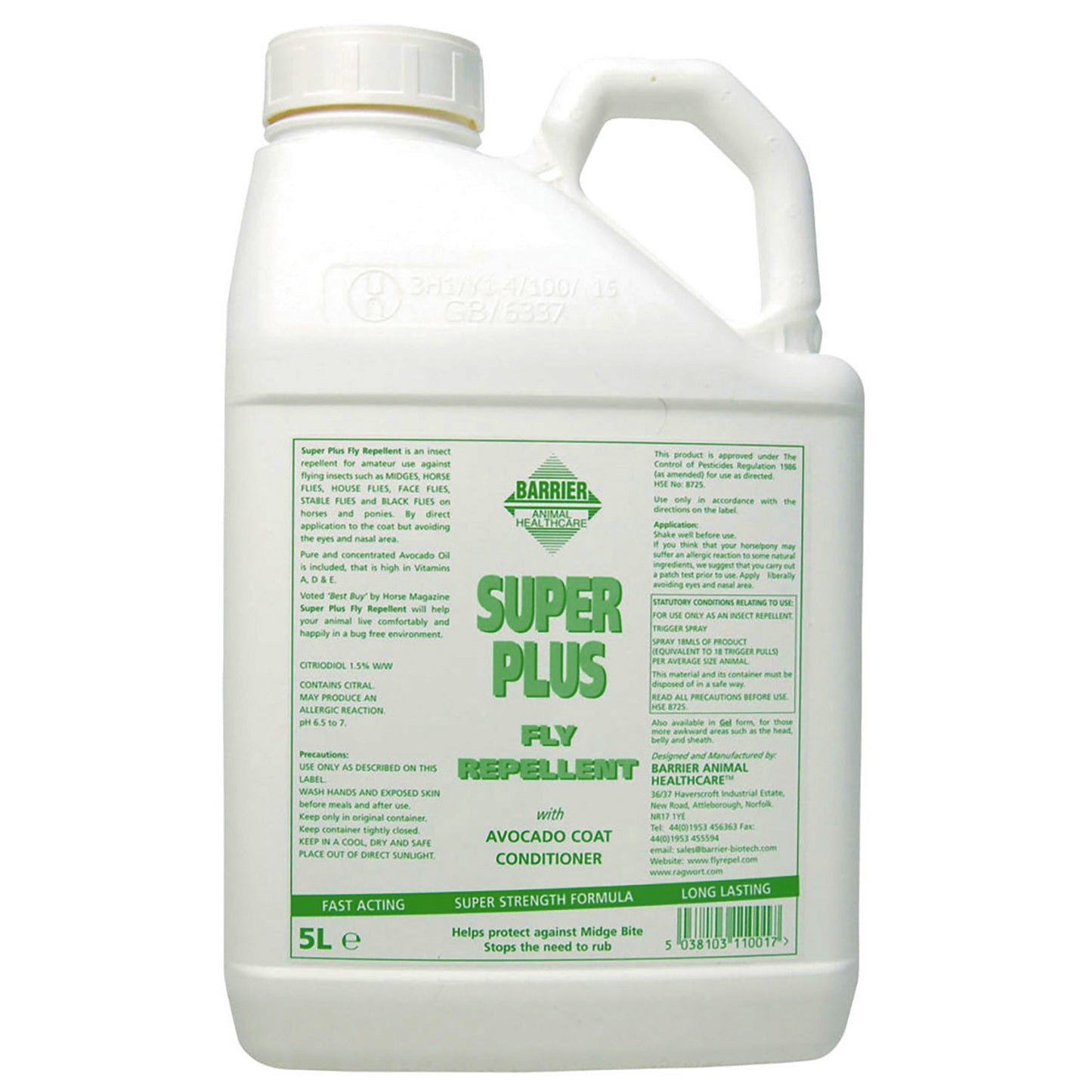 Barrier Super Plus Fly Repellent Refill