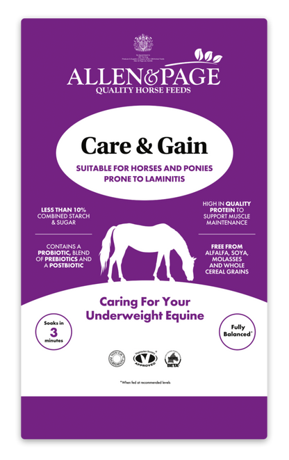 Allen & Page Care & Gain 20kg - Free P&P