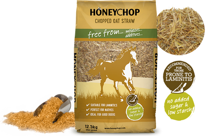 Honeychop Chopped Oat Straw 12.5kg - Free P&P