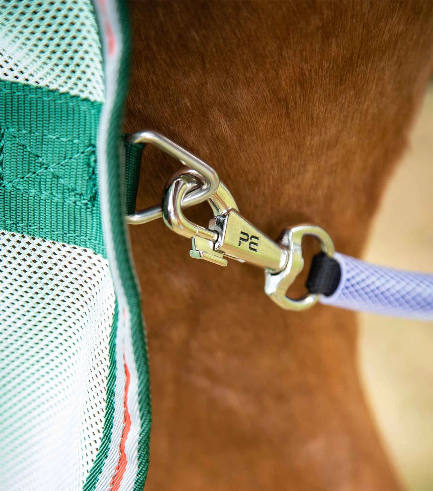 Premier Equine Combo Mesh Air Fly Rug with Surcingles Mint Green