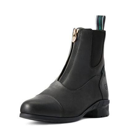 Ariat Womens Heritage IV Zip Waterproof Insulated Paddock Boot Black