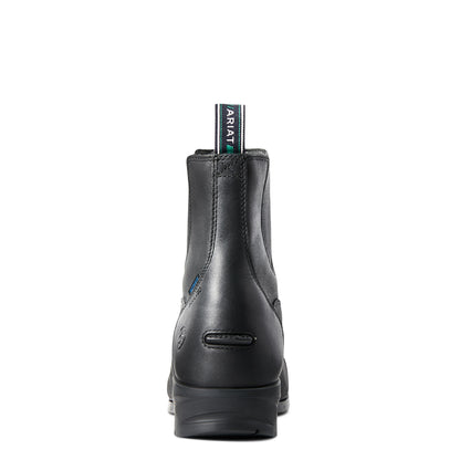 Ariat Womens Heritage IV Zip Waterproof Insulated Paddock Boot Black