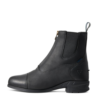 Ariat Womens Heritage IV Zip Waterproof Insulated Paddock Boot Black