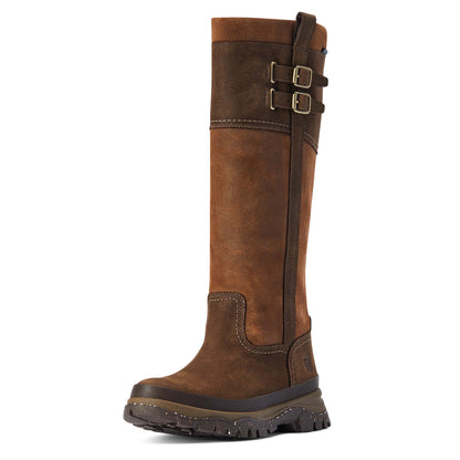 Ariat Womens Moresby Tall Waterproof Boot Java Regular Calf