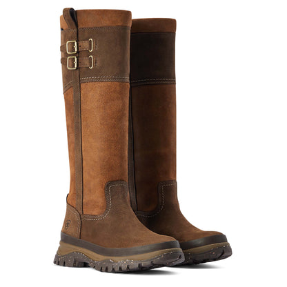 Ariat Womens Moresby Tall Waterproof Boot Java Regular Calf