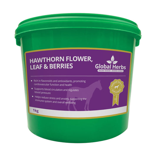 Global Herbs Hawthorne Flower, Leaf & Berries 1kg