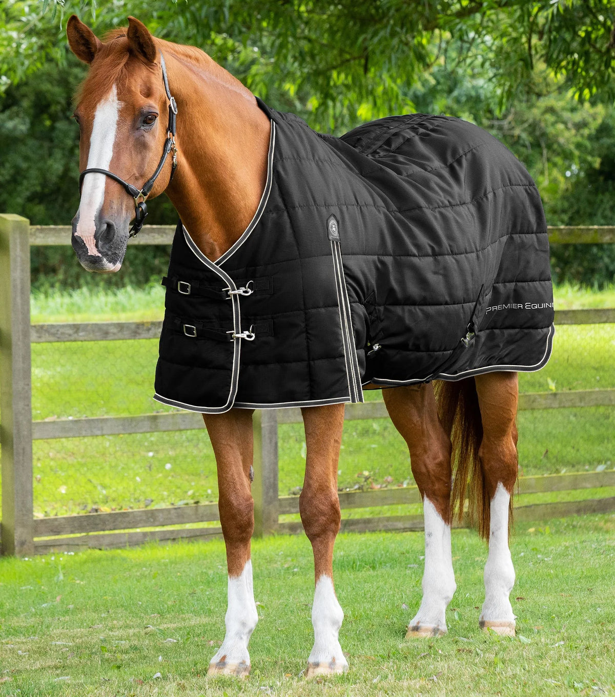 Premier Equine Garissa 200g Stable Rug Black