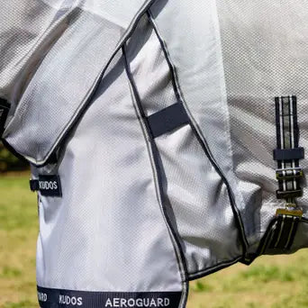 LeMieux Kudos AeroGuard Fly Rug Silver view 4