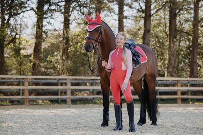 LeMieux Harlow Fly Hood Coral Crush
