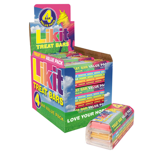 Likit Treat Bar Value Pack 90g 4 Pack - Case of 9
