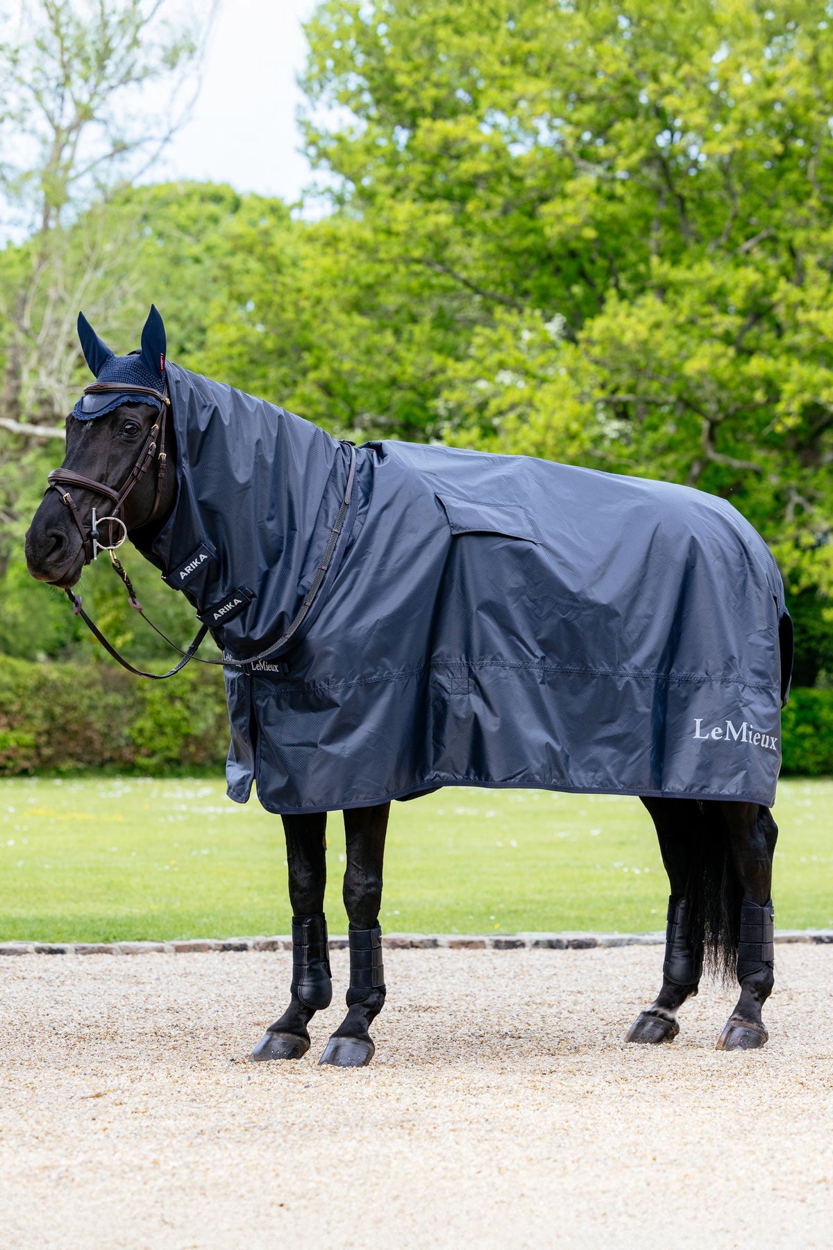 LeMieux Rain Sheet Navy