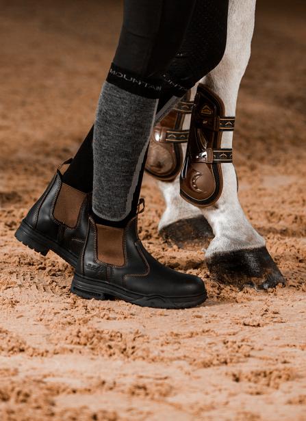 Mountain Horse Protective Jodhpur Boot Dark Brown