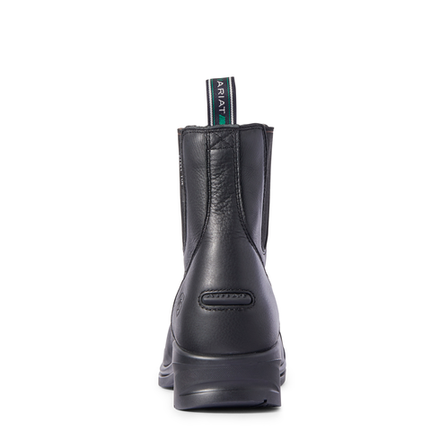 Ariat Womens Heritage IV Steel Toe Zip Paddock Boot Black