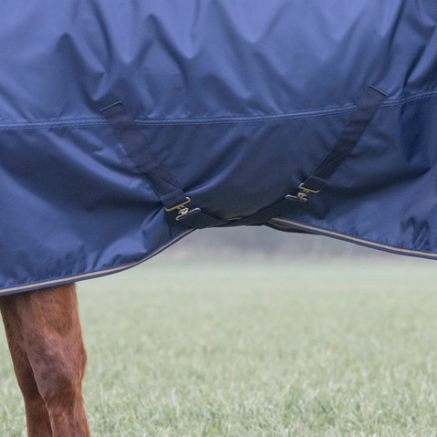 Shires Typhoon Lite 0g Turnout Rug Navy view 5