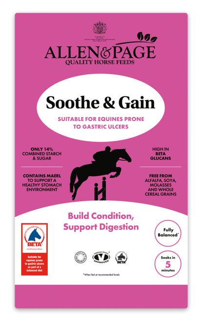 Allen & Page Soothe & Gain 15kg - Free P&P