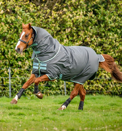 Horseware Amigo Hero Ripstop Plus Medium 200G Shadow/Blue Haze & Navy