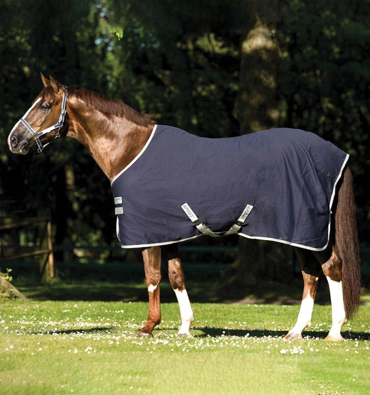 Horseware Amigo® Stable Sheet 0g Light Navy/Silver