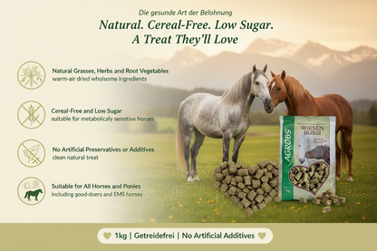 Agrobs Wiesenbussi Meadow Kisses 1kg Infographic