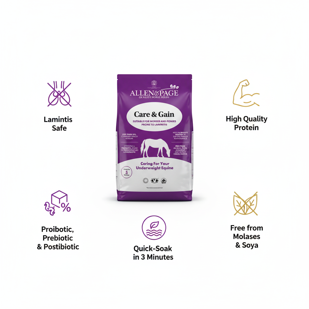 Allen & Page Care & Gain Infographic